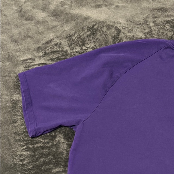 Nike Shirt Block Futura Logo Short Sleeve Curved hem Men’s Size Large - Picture 8 of 9